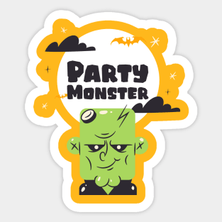 Party Monster Sticker